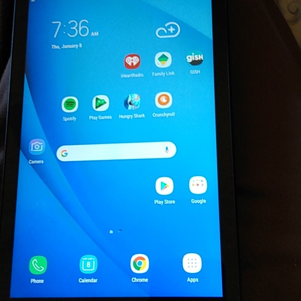 At&t Samsung tablet e8